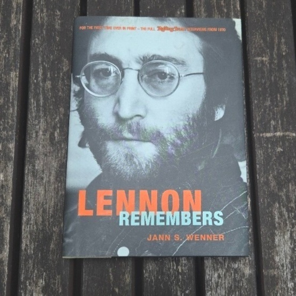Lennon Remembers by Jann S. Wenner John Lennon Rolling Stone Interviews Book